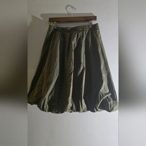 Olive Green Women's Skirt